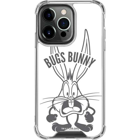 Looney Tunes Bugs Bunny Big Head iPhone 16 Pro Clear Case